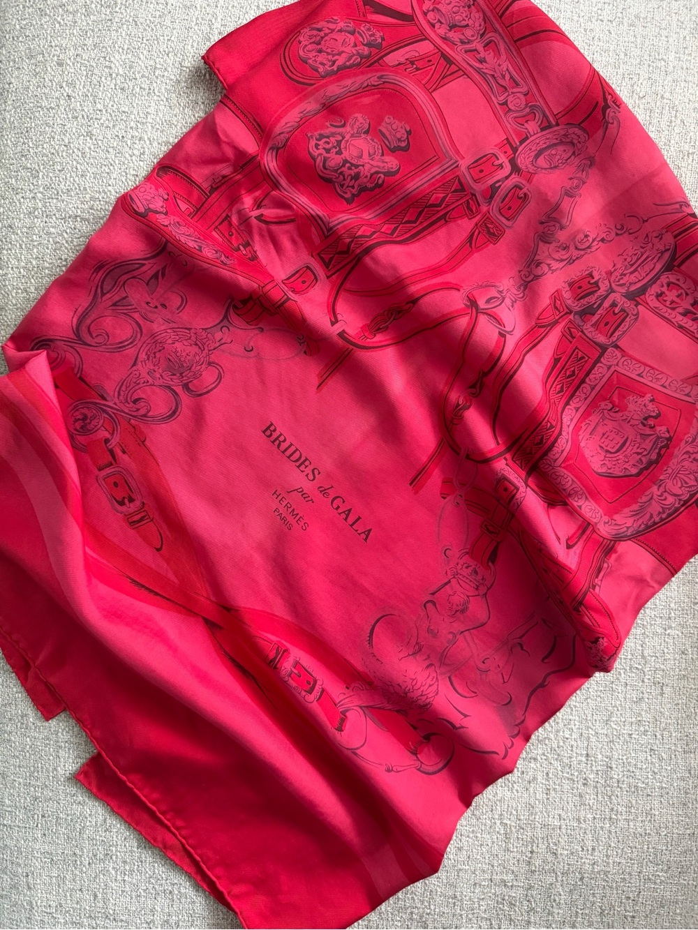 Hermes Brides de Gala scarf